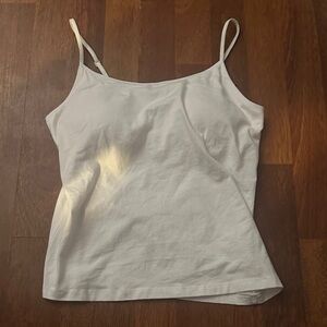 White Spaghetti Strap Top